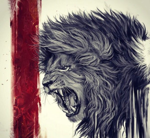 Страшный Лев арт