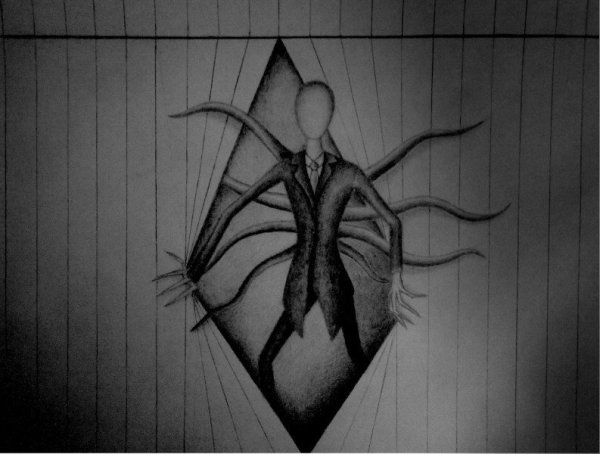 Крипипаста злой Слендер