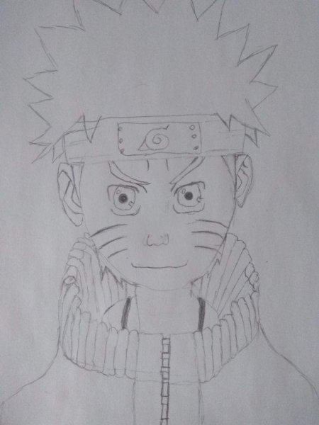 Некрасивые рисунки Наруто