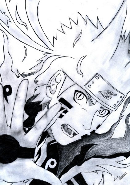 Naruto Bijuu Mode Manga