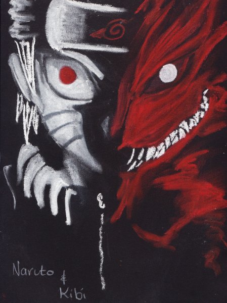 Аниме Наруто демон