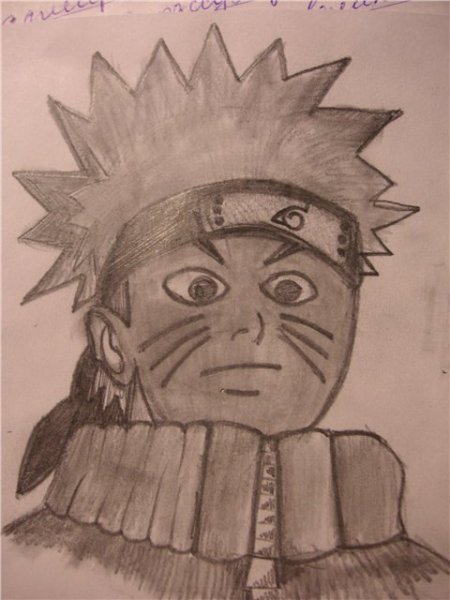 Кривые рисунки Наруто