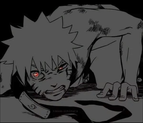 Наруто злой плачет