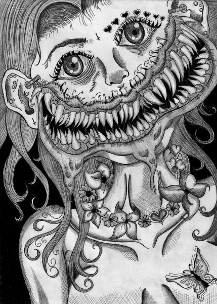 Крутые рисунки ручкой