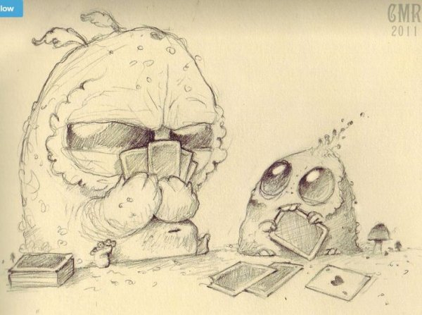 Ужасные рисунки для срисовки