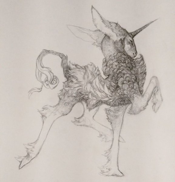 Скетчи мифических существ
