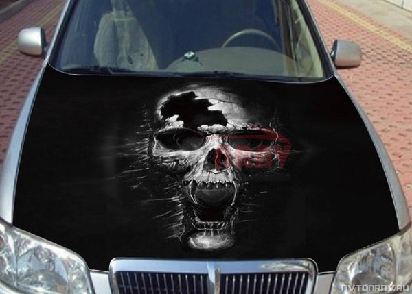 Винил на капот автомобиля