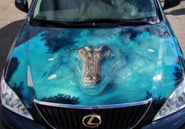 Автомобильная аэрография