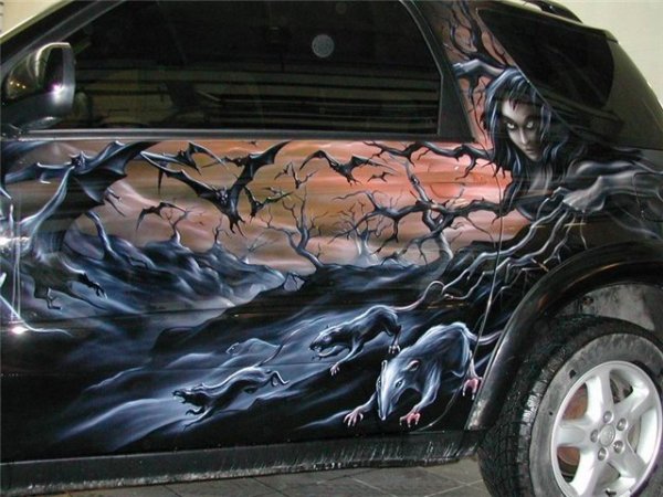 Джейми Родригес аэрография