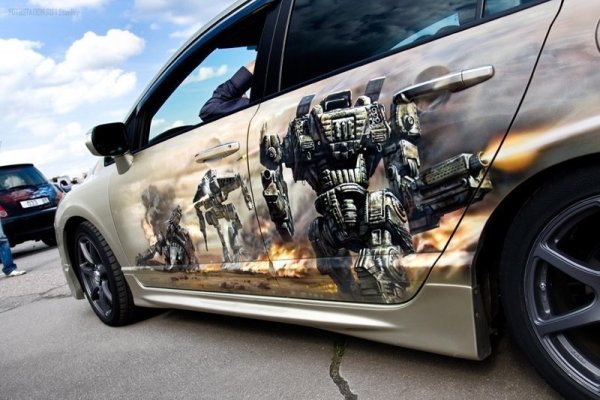 Рисунки для аэрографии