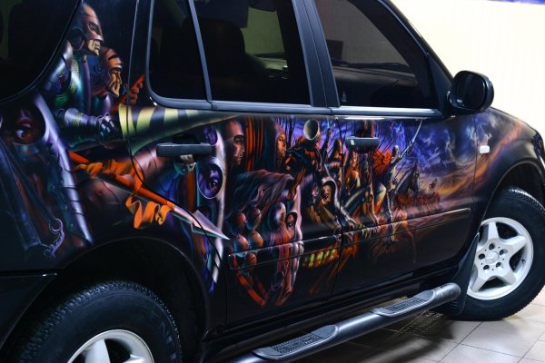 Джейми Родригес аэрография