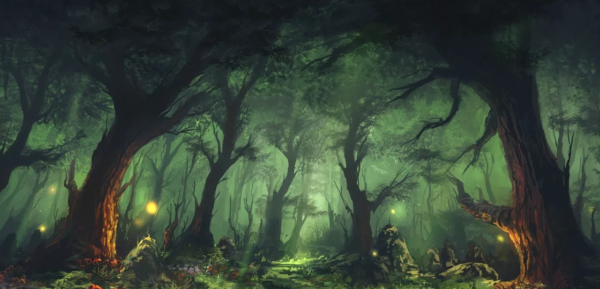 Дремучий лес сказка