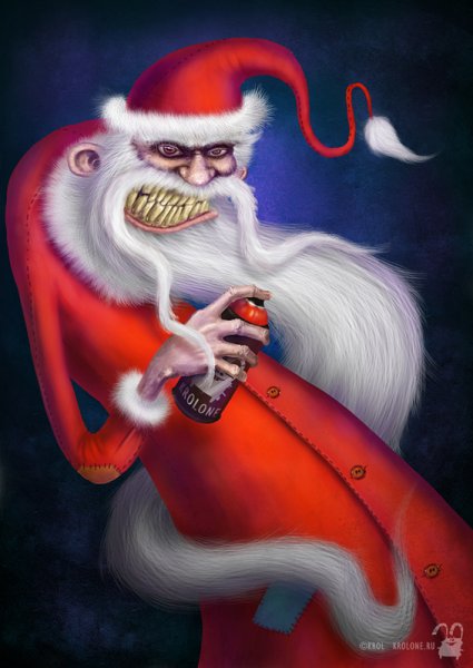 Дед карандашом