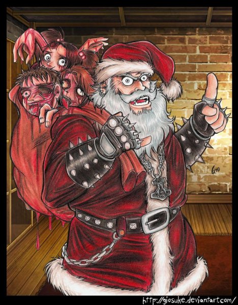 Злой дед Мороз