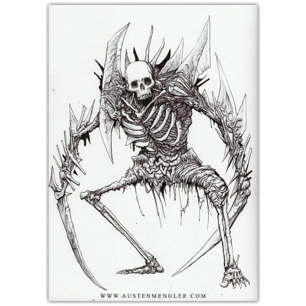 Эскизы чудовищ