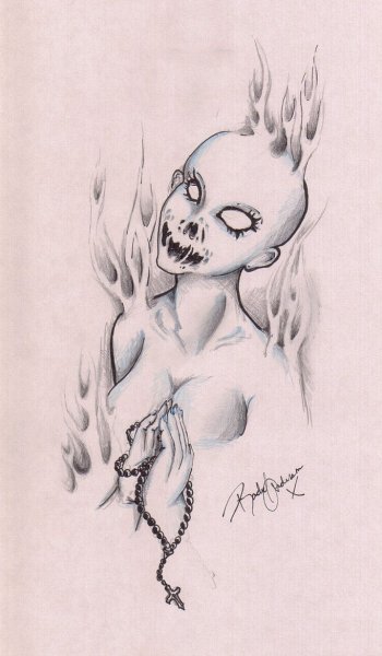 Страшные рисунки демонов