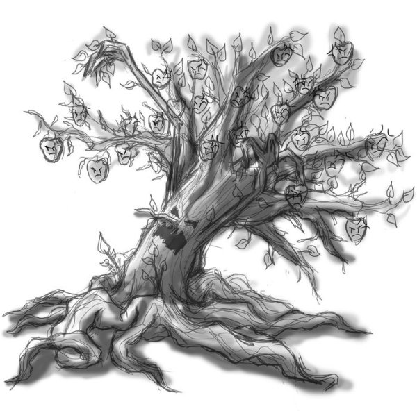 Страшные корни дерева