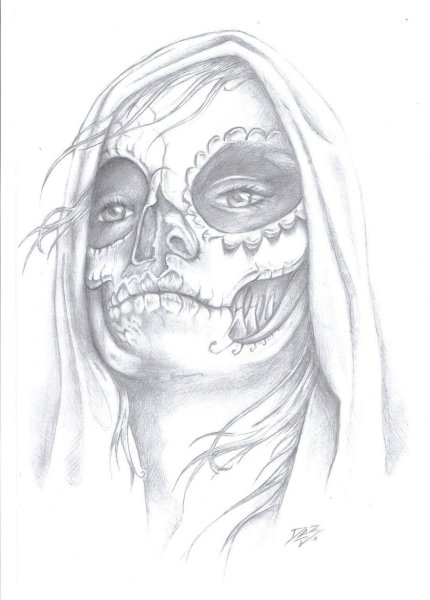 Страшные рисунки в тетради