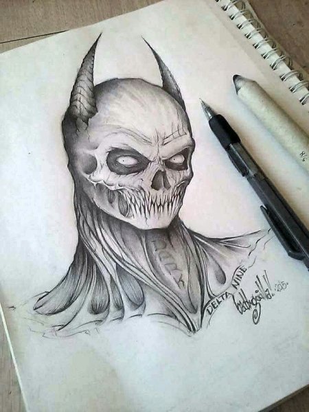 Нарисовать смерть