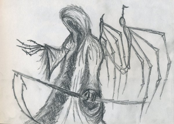 Страшные рисунки карандашом