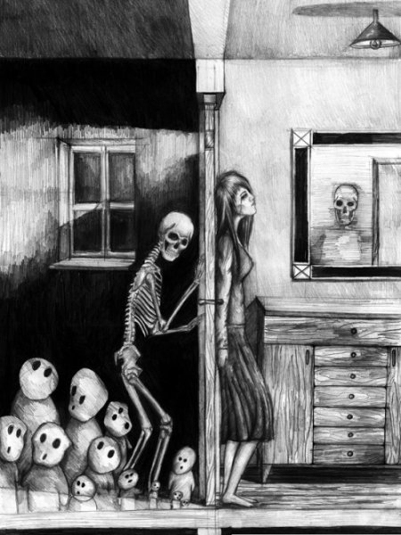 Рисунки душевнобольных