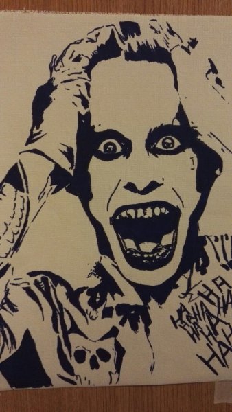 Страшное лицо раскраска