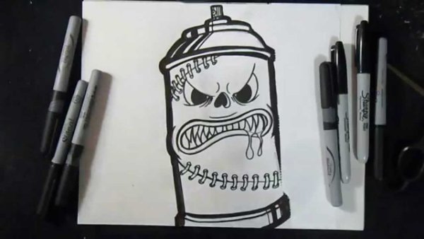 Рисунки карандашом крутые страшные