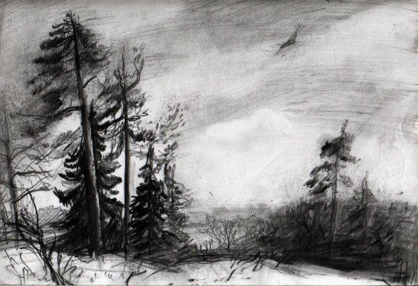 Шишкин гризайль