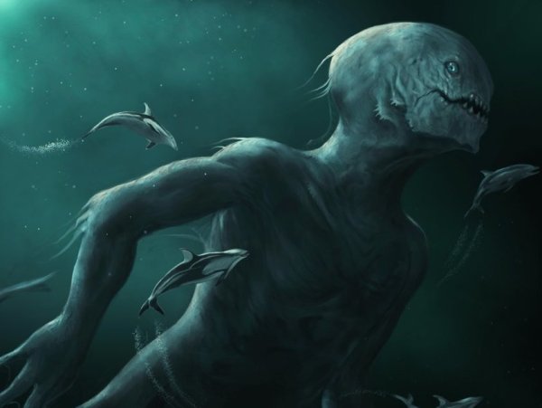 Марианская впадина обитатели чудовища