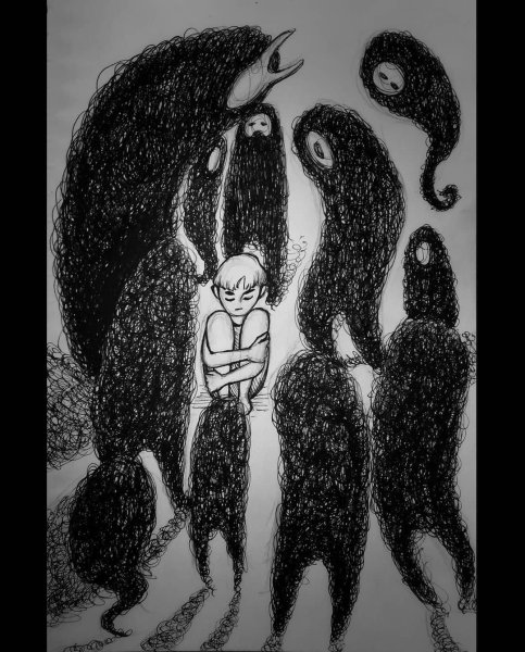 Психологические рисунки карандашом