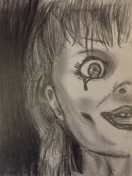 Страшные рисунки для срисовки