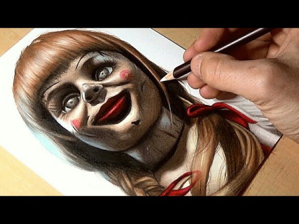 Рисунки страшные Аннабель