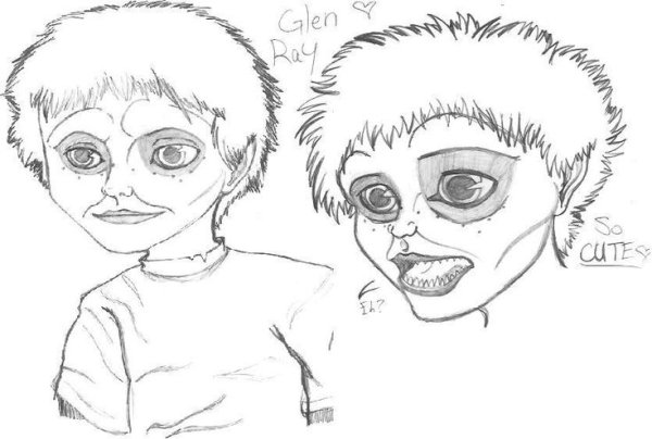 Страшные рисунки для срисовки