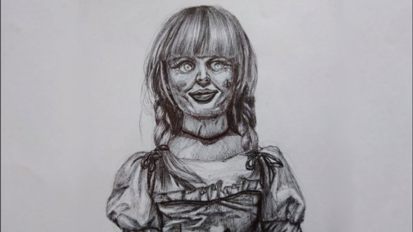 Как нарисовать страшное лицо