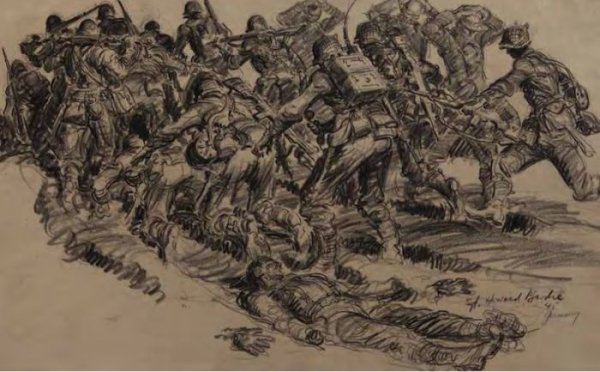 Самые жесткие рисунки войны