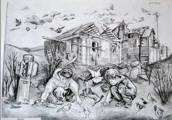 Дети войны зарисовки