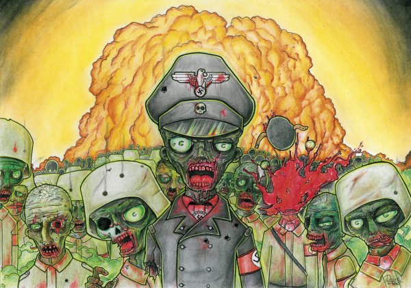 Зомби апокалипсис рисунок