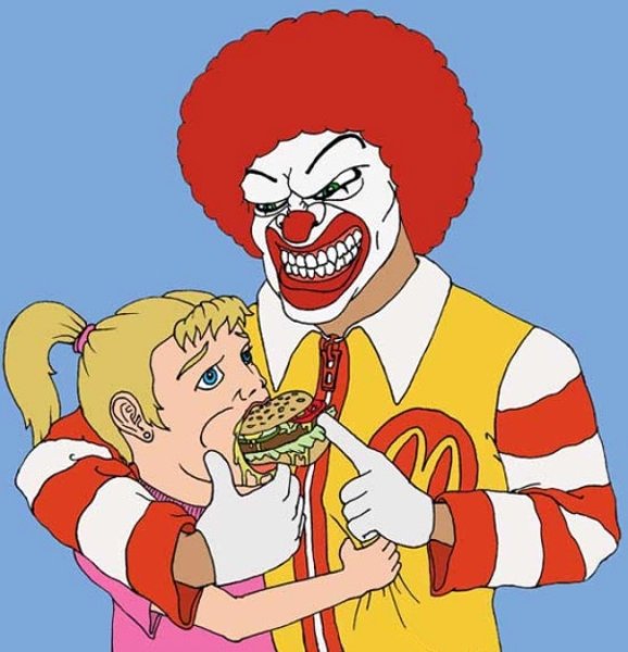 Рональд Макдональд злой