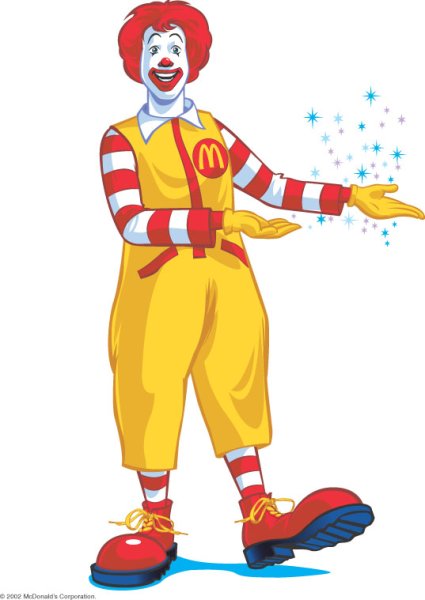 Рональд Макдональд рисунок