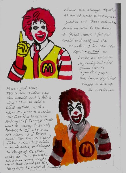 Рональд Макдональд страшный миф