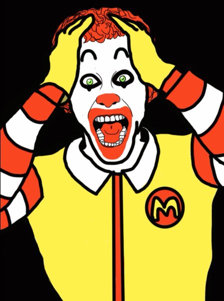 Злой Рональд Макдональд Мем