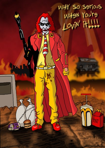 Рональд Макдональд злой Потусторонние