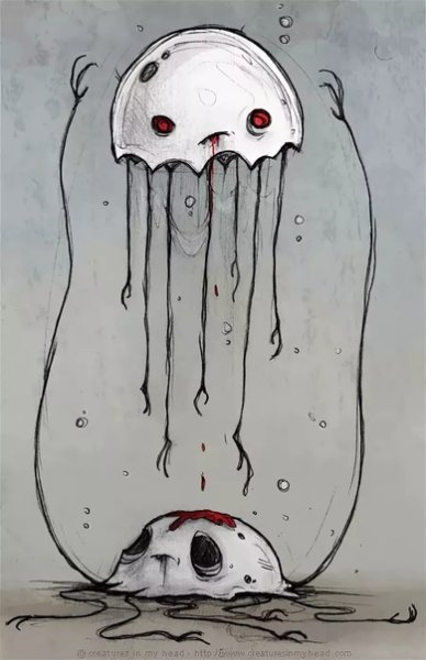 Страшные рисунки карандашом