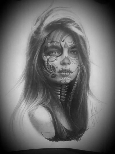 Депрессивный стиль рисования