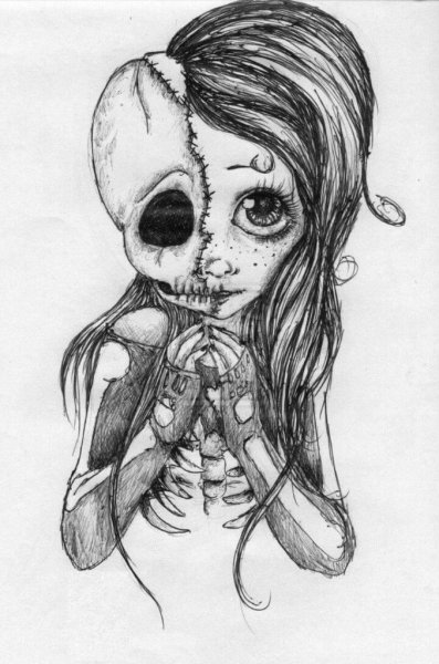 Мрачные рисунки для срисовки