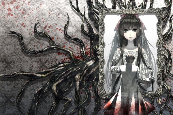 Мрачные персонажи аниме