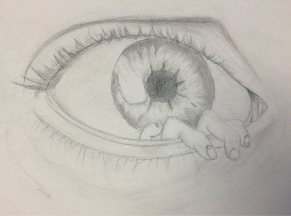 Страшные рисунки для срисовки