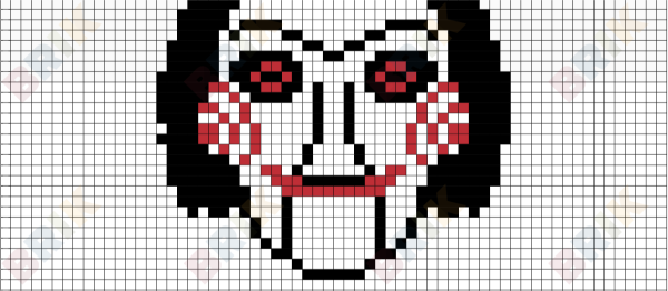 Пила пиксель арт