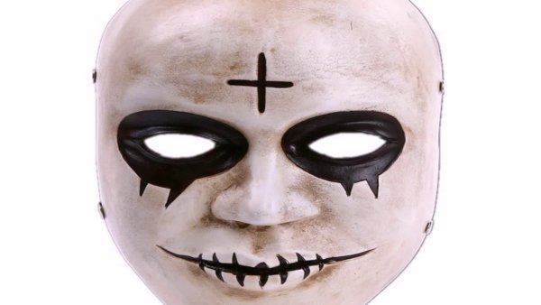 Черно белый макияж на Хэллоуин