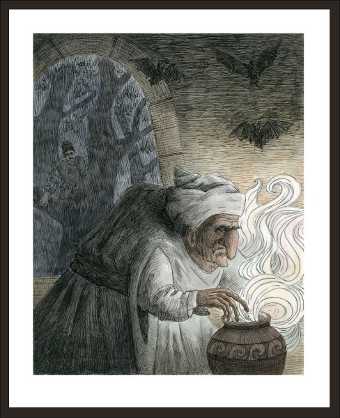 Иллюстрации к повести страшная месть н.в Гоголя